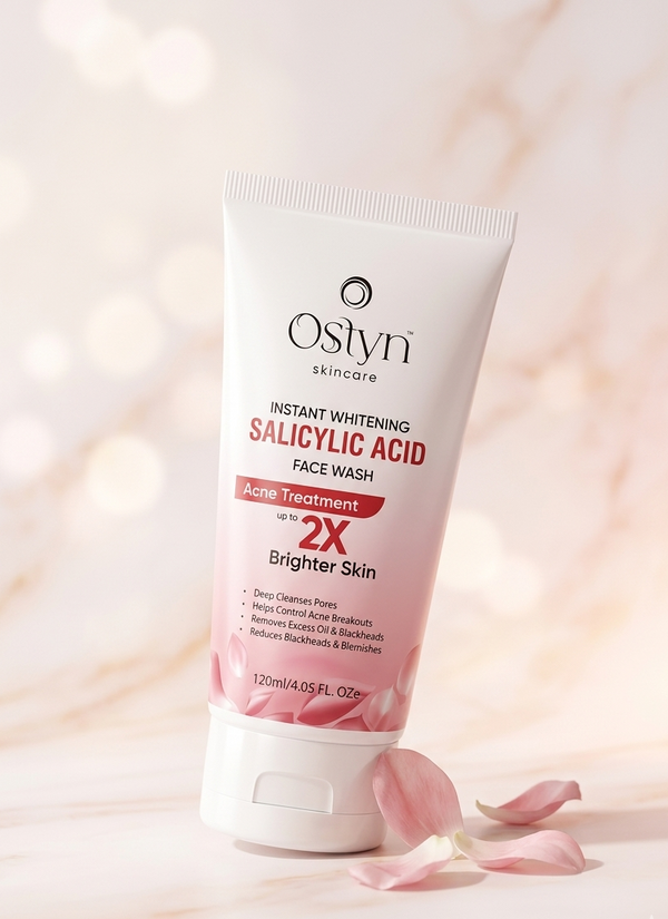 Ostyn Instant Whitening Salicylic Acid Face Wash