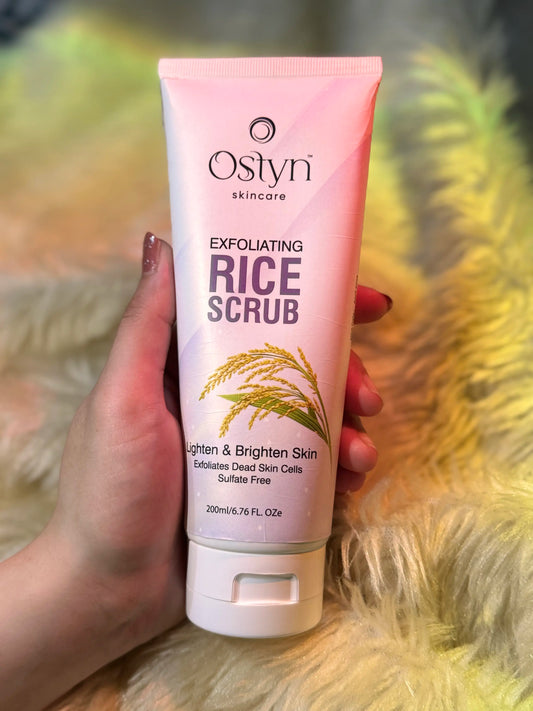 Ostyn Exfoliating Rice Scrub – Lighten & Brighten Skin