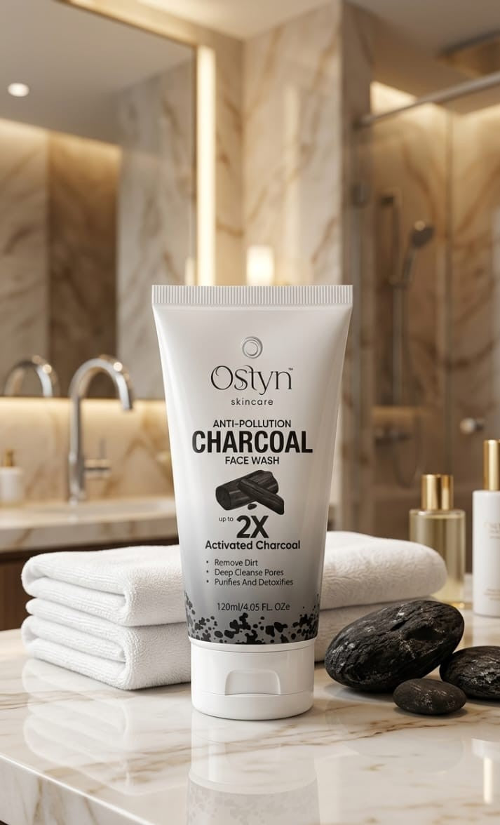 Ostyn Anti-Pollution Charcoal Face Wash